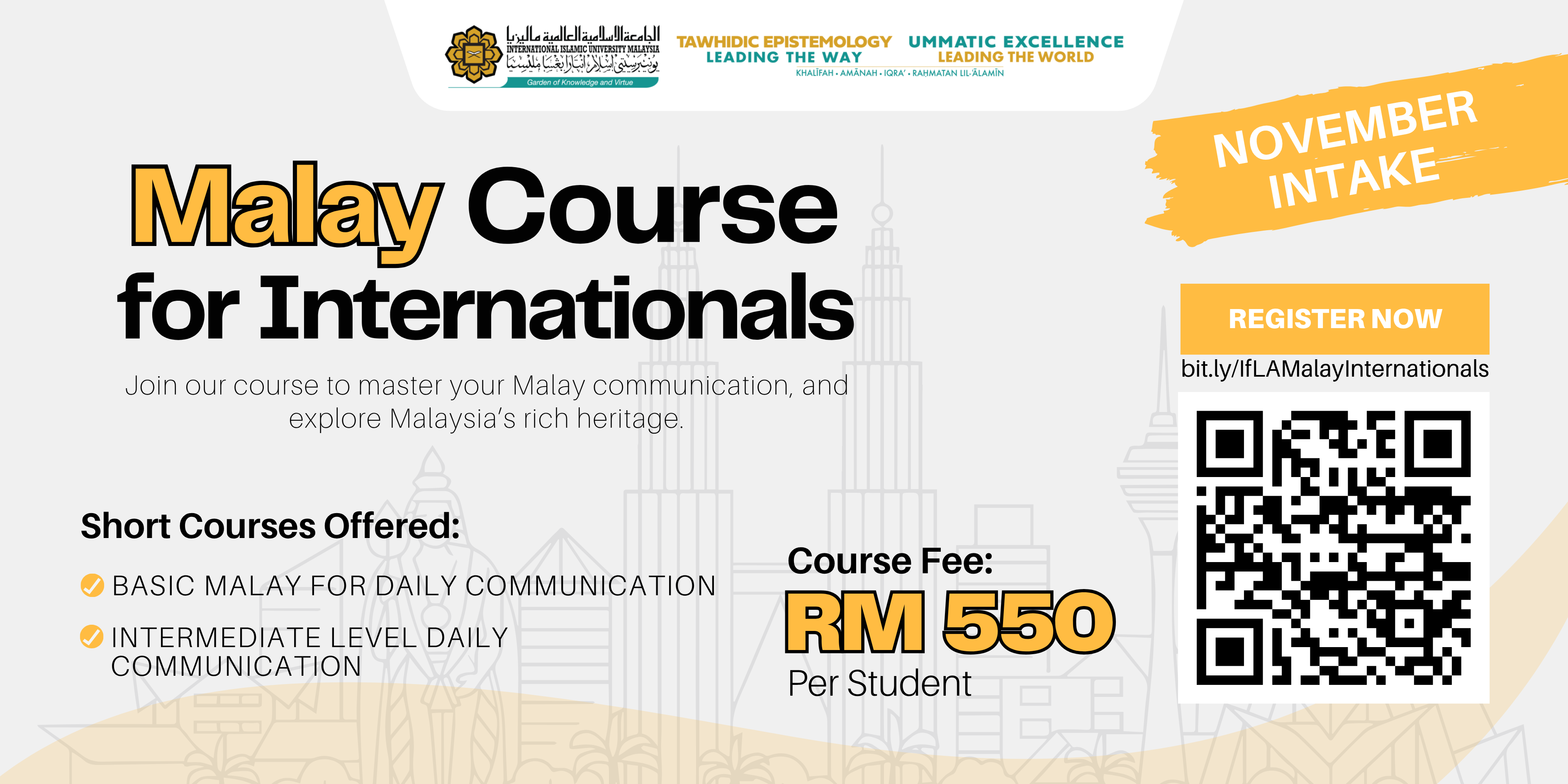 Malay Language Course IIUM IfLA