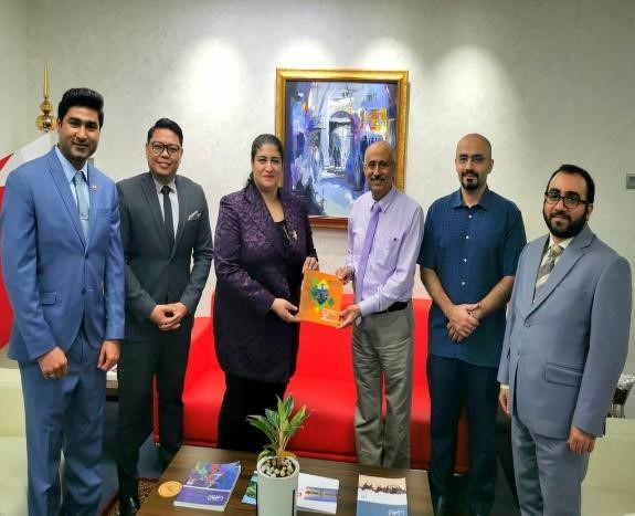 Meeting and Visit to Kingdom of Bahrain, Ambassador 4-10-21