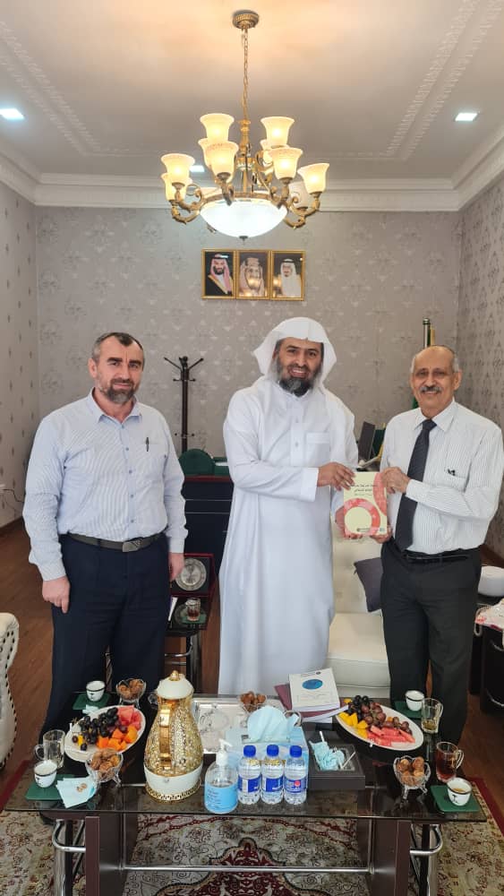 Visit and meeting with Religious AttachÃ© in the Saudi Embassy 16-3-22