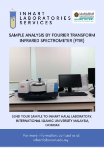 SAMPLE ANALYSIS BY FOURIER TRANSFORM INFRARED SPECTROMETER (FTIR)