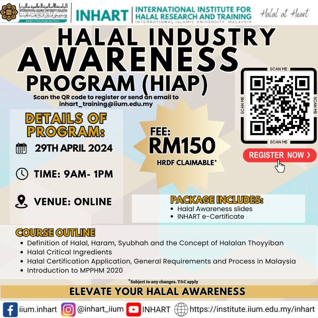 Halal Industry Awareness Program (HIAP)