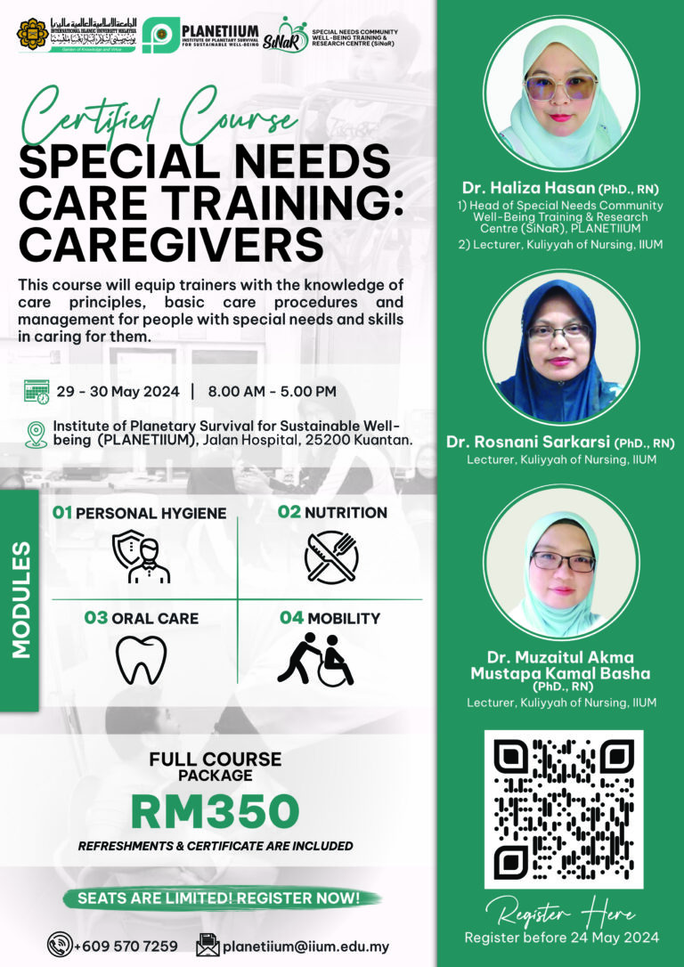 Special Need Care Training